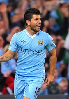 Aguero thuộc hàng hay nhất giải Ngoại hạng Anh tháng 10