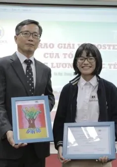 Học sinh Việt Nam đoạt giải Nhì cuộc thi “Sáng tác poster”