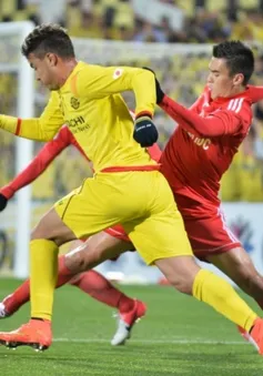 Bình Dương có điểm đầu tiên ở AFC Champions League