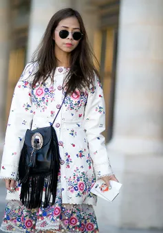 Những phụ kiện dạo phố cực “độc” ở Tuần lễ thời trang Paris