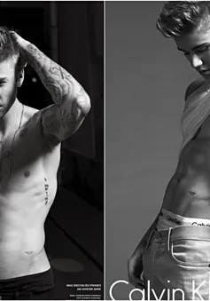 Bị chê photoshop, Justin Bieber vội vàng đăng ảnh thanh minh