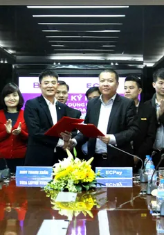 ECPay và BIDV ký kết hợp đồng tín dụng giai đoạn 2015 - 2016