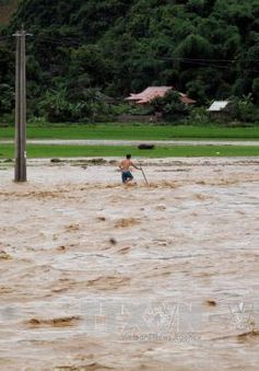 Mưa lũ gây nhiều thiệt hại cho các tỉnh Bắc Bộ