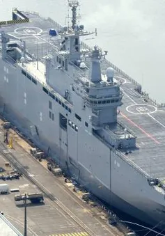Nga chấp thuận để Pháp bán lại tàu chiến Mistral