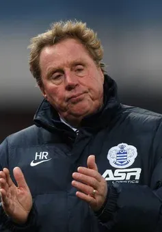 HLV Harry Redknapp chia tay QPR vì lý do sức khỏe