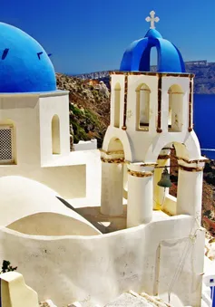 Ngây ngất với vẻ đẹp của Santorini