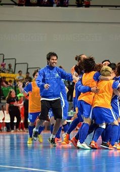 Đội Futsal nữ Thái Sơn Nam vô địch Đông Nam Á