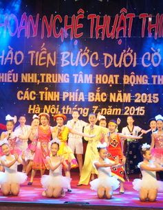 Trao giải Liên hoan nghệ thuật thiếu nhi các tỉnh phía Bắc 2015