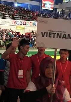 ABU Robocon 2015: Việt Nam giành vé vào vòng trong