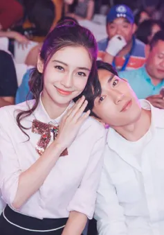 Angelababy tình tứ bên trai đẹp Tỉnh Bách Nhiên