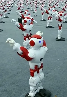 Hơn 1.000 robot nhảy múa lập kỷ lục thế giới ở Trung Quốc