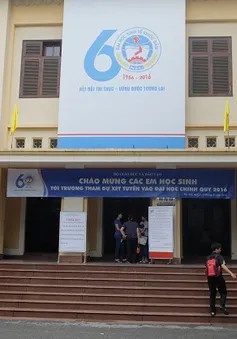 Điểm chuẩn các trường nhóm GX năm 2016