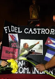 Các nước Nam Mỹ tưởng niệm ông Fidel Castro