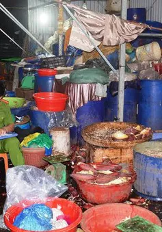TT-Huế: Hàng trăm kg bắp chuối được tẩy trắng đưa ra tiêu thụ hàng ngày