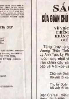 Những chiến sĩ Việt Nam tham gia chống phát xít