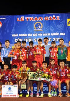 VTV tường thuật trực tiếp lượt đi Giải bóng đá nữ vô địch quốc gia 2016