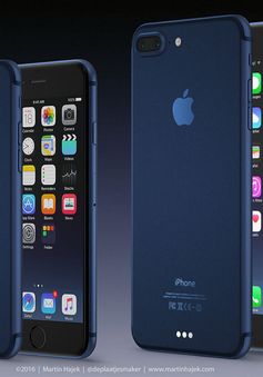 iPhone 7 và 7 Pro lạ mắt trong phiên bản Deep Blue