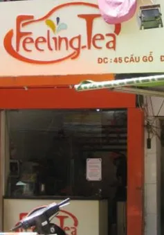 Trà sữa Feeling Tea vẫn tấp nập sau khi bị thu giữ nguyên liệu