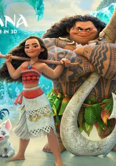 Phim hoạt hình Disney "Moana" tấn công phòng vé cuối năm