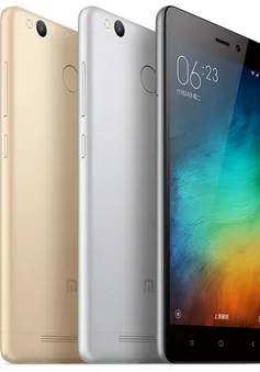 Redmi 3X và Redmi 3S - Bộ đôi smartphone giá rẻ, pin “khủng” của Xiaomi trình làng