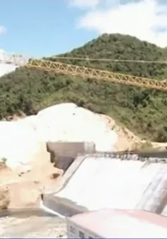 Thông hầm dẫn nước công trình thủy điện Krông Nô 2