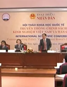 "Truyền thông chính sách - Kinh nghiệm Việt Nam và Hàn Quốc"