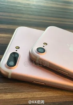 Lại lộ ảnh thực tế của bộ đôi iPhone 7 và iPhone 7 Plus