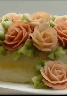 Xôi hoa lạ mắt, ngon miệng - món ăn hấp dẫn dịp lễ, tết