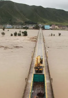 Hàng trăm người dân thiệt mạng do lũ quét tại Triều Tiên