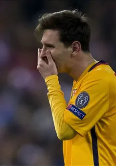 Messi tịt ngòi lâu nhất trong 6 năm qua