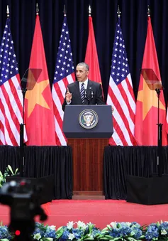 VIDEO Tổng thống Obama phát biểu về quan hệ Việt Nam - Mỹ