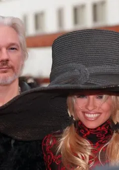 Người mẫu Playboy Pamela Anderson mang thai ở tuổi 49, hẹn hò với Julian Assange?