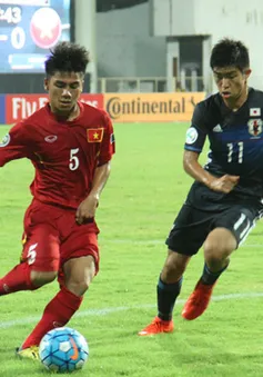 VCK U16 châu Á 2016: U16 Việt Nam thua U16 Nhật Bản 0-7