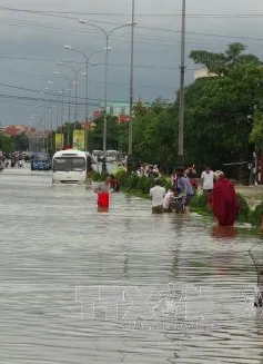 Quảng Bình mưa lớn, nước lũ lên nhanh