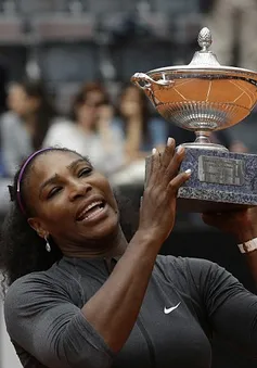 Serena có danh hiệu đầu tiên trong năm 2016 ở Italian Open