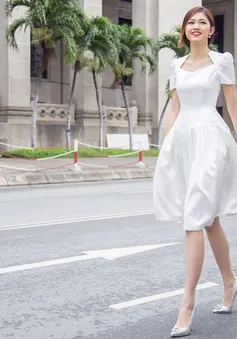 Ngất ngây với bộ sưu tập váy ngắn của Á hậu Thanh Tú