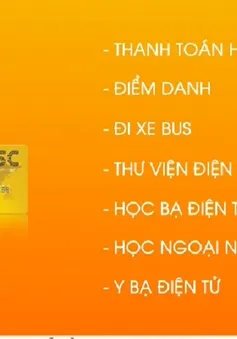 Năm 2017, TP.HCM thu học phí qua thẻ học đường