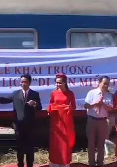 Khai trương toa tàu du lịch “Con đường di sản miền Trung”