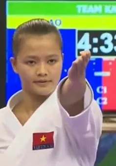 Giải Karatedo quốc tế mở rộng: ĐT Việt Nam giữ vị trí số 2