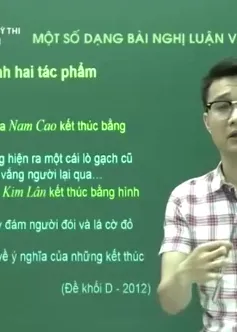 Ôn tập môn Văn: Một số dạng bài nghị luận văn học