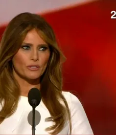 Vợ tỷ phú Donald Trump "tối sầm mặt mũi" với cáo buộc đạo văn