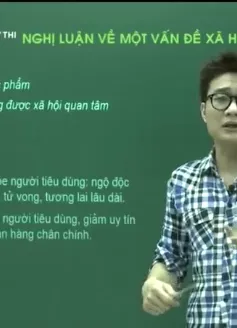 Phương pháp làm văn nghị luận một vấn đề xã hội