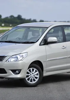 Thu hồi hơn 700 xe Innova bị dính lỗi tại Việt Nam