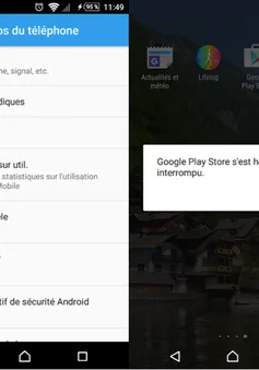 Xperia Z5 không thể vào Google Play Store khi “lên đời” Android 6.0 Marshmallow