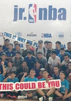 Lễ khai mạc chương trình phát triển tài năng bóng rổ Jr NBA