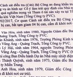 Mở rộng điều tra vụ án Trịnh Xuân Thanh, khởi tố 5 bị can