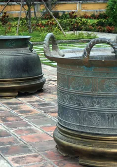 Vạc đồng thời Nguyễn - Bảo vật quốc gia ở vùng đất cố đô
