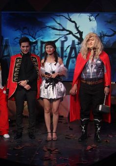 Dàn MC Bữa trưa vui vẻ hóa trang đầy ma quái trong ngày Halloween