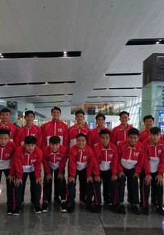 U15 PVF lên đường tham dự giải U15 quốc tế ICC Cup tại Singapore