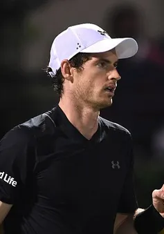 Dubai Championships 2017: Andy Murray gặp Verdasco ở chung kết